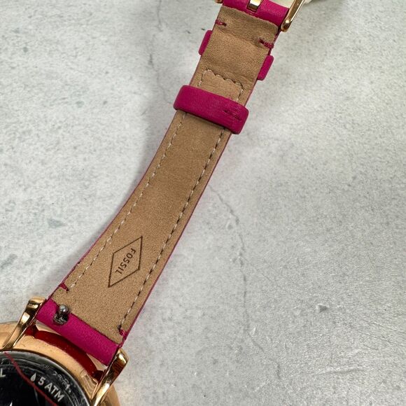 Fossil Watch 35mm Limited Edition Curator Series Rainbow Lips Pride New Battery - Picture 8 of 12